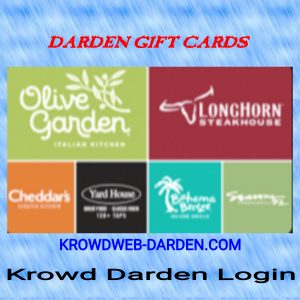 Darden Gift Cards | Krowd Darden Gift Cards |Darden Gift Card Balance | Darden eGift Cards | Krowd Darden | Darden Restaurants | Red Lobster | Olive Garden | Ruth Chris Gift Card