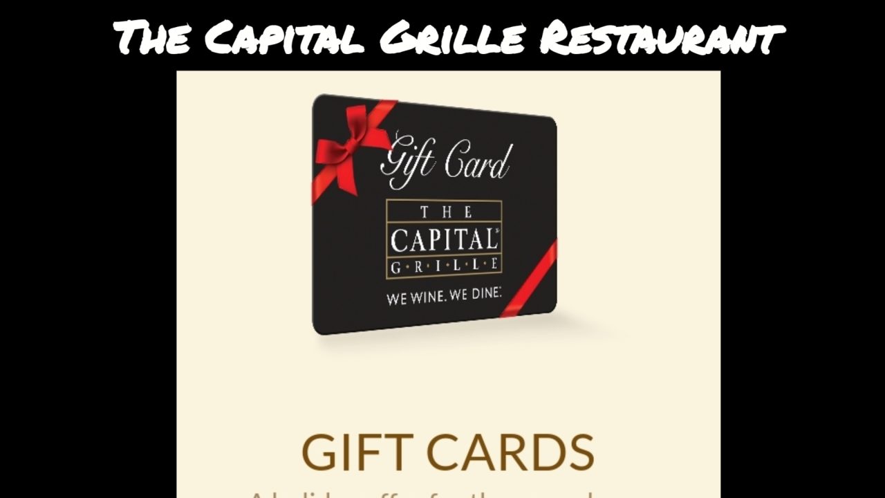 Capital Grille Holiday Offer | Capital Grille Fine Dining | Capital Grille Catering | Capital Grille Steakhouse | Capital Grille Restaurant